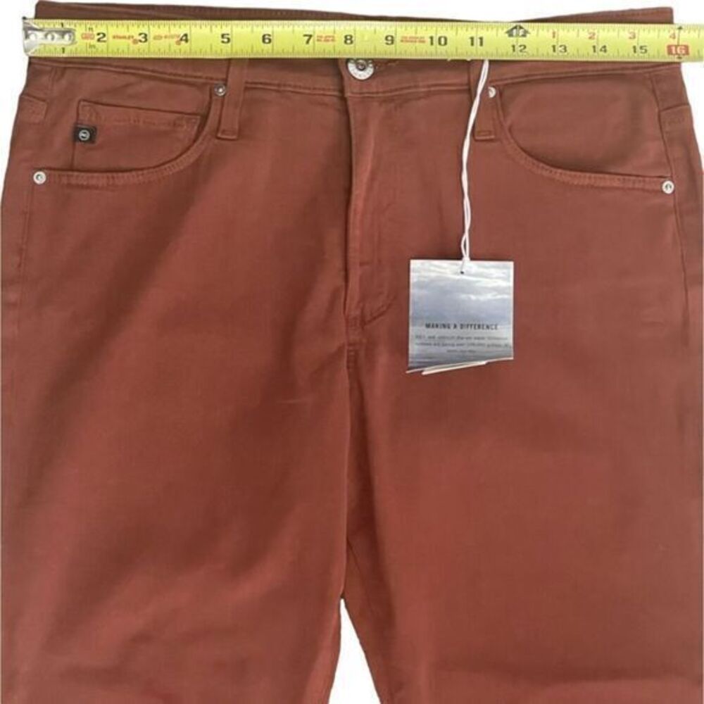 AG Adriano Goldschmied Farrah Skinny Ankle Jeans High Rise Stretch Sateen 30 - Picture 4 of 11